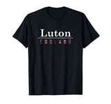 Luton English | Flag | Name of the city in England T-Shirt