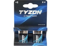 Gp Tyzon 9V Super Alkaline, 2 Stk.