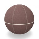 Ergonomisk balansboll Office Ballz - Götessons, Storlek Ø - 65 cm, Tygfärg och Blixtlåsfärg 103 Mica 2497-64183- Offwhite