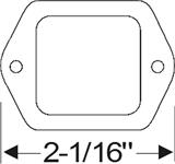 Steele Rubber Products 50-0447-15 Gasket, terminal block t'light