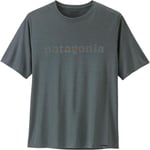 Patagonia Mens Cap Cool Daily Graphic Shirt (Grön (73 LOGO: NOUVEAU GREEN X-DYE) X-large)