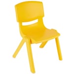 Bieco Chaise pour Enfants | Jusqu'à 80 kg | Empilable & Anti-basculement | pour l'intérieur et l'extérieur | Chaise Jardin Enfant | Fauteuil Bebe Chaise de Jardin Exterieur Plastique Kids Bébé