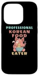 Coque pour iPhone 14 Pro Professional Korean Food Eater Alimentation Asiatique