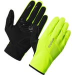 GripGrab RIDE 2 Windproof Spring/Autumn Gloves Hi-Vis Gul