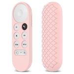 Silikone cover til Chromecast Google TV Remote - Pink