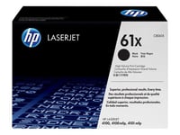 Hp 61X - Lång Livslängd - Svart - Original - Laserjet - Tonerkassett (C8061x) - För Laserjet 4100, 4100Dtn, 4100Mfp, 4100N, 4100Tn, 4101Mfp