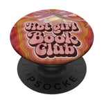 Hot Girl Book Club Rétro PopSockets PopGrip Adhésif