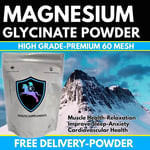 Magnesium Glycinate Powder 250g Premium 60 Mesh Muscle Relaxation Neuromuscular