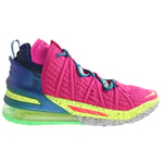 Nike Lebron XVIII "Los Angeles By Night" Mens Pink Trainers - Size UK 6.5