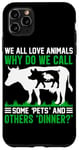 iPhone 11 Pro Max We All Love Animals Why Do We Call Some Pets And Others Dinn Case