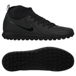 Nike Phantom Luna II Club TF Shadow - Sort/Grønn - Turf (TF), størrelse 39