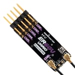 Radiomaster ELRS ER6GV 6ch PWM-mottagare 2.4GHz