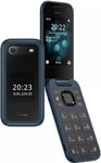 Nokia 2660 Flip Blue 4G Unlocked Dual Sim Genuine UK Stock - New Boxed