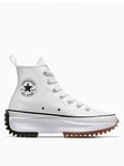 Converse Women's Run Star Hike Trainers - White, White, Size 8, Women