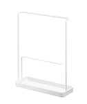 Yamazaki 6987 Tower Support d'accessoires et de Lunettes de Soleil, Blanc, Acier, Minimaliste, 20 x 7.5 x 25.5 c m