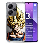 Cokitec Coque Renforcée pour Xiaomi Redmi Note 13 Pro Plus 5G Manga Dragon Ball Sangoku Portrait