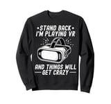 Virtual Reality Athlete Funny VR Gamer Console Headset Sweatshirt