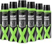 Right Guard Mens Deodorant, Xtreme Fresh 72H High-Performance Anti-Perspirant 6