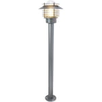 Llitt Stig Bollard Pollare 100cm E27-sockel IP44 Antracit