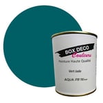 PEINTURE Teinte Vert Jade meuble bois intérieur à base d’acrylique aspect mat Aqua Bois - 750 ml - 9 m²