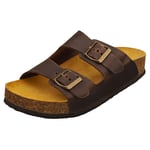 Plakton Cp Beta Womens Brown Walking Sandals - 7 UK