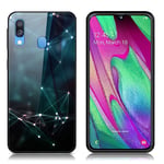 Samsung Fantasy Galaxy A40 kuoret - Tieteiskirjallisuus Vihreä