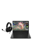 Hp Omen 17-Db0013Na Gaming Laptop With Hyper X Cloud Iii Wired Headset - Rtx 4050 - Amd Ryzen 5 - 16Gb Ram - 1Tb Ssd - 17.3In - Full Hd