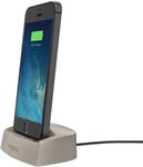 Mophie Desktop Charging Dock Lightning for iPhone 6/s/5 Gold - Apple - One Size