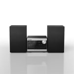 Panasonic SCPM272EBS HiFi System Bluetooth CD Micro- Silver [ID7010542167]