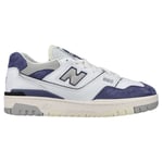 New Balance Sneaker Bb550 - Hvit/lilla, størrelse 44½