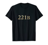 Sherlock Holmes Books 221B Baker Street T Shirt T-Shirt