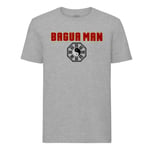 T-Shirt Homme Col Rond Bagua Man Iron Super Héros Parodie Film Series