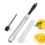 Manuellt ostriv &amp; Citrus Zester Premium Classic Sharp Rostfritt stål Zester rivjärn