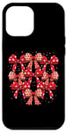 Coque pour iPhone 12 Pro Max Valentines Day Coquette Bow Cute Heart Ribbon Love Retro