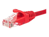 Netrack - Patch-Kabel - Rj-45 (Hane) Till Rj-45 (Hane) - 7 M - Utp - Cat 5E - Formpressad, Hakfri - Röd