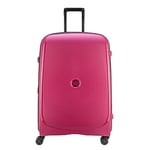 DELSEY PARIS - Belmont Plus - Valise grande taille rigide extensible - 76x52x34 cm - 110 litres - L - Framboise