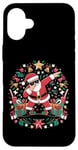 iPhone 16 Plus Dab Dabbing Santa Claus Funny Christmas Family Christmas Case