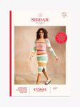 Sirdar Stories DK Uptown Maxi Coord Knitting Pattern, 10746