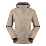 Berghaus Women's Hillwalker Interactive Gore-Tex Waterproof Shell Jacket | Breathable | Durable Coat | Gore Tex, Taupe, 16