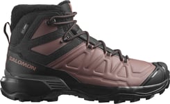 Salomon  Women's X Ultra Snowpilot Waterproof Black/Peppercorn/Cognac, Black / Peppercorn / Cognac, 36