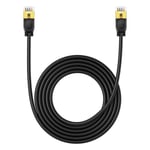 Baseus Internet Kabel 5m cat.7 - Braided Svart