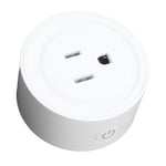 Smart Plug Socket WiFi Outlet W/Timer For Household US Plug 100‑240V TPG