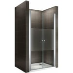 Cadentro - maia - Porte de douche hauteur 180 cm - verre sérigraphié