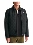 GANT Men's Quilted Windcheater Jacket, Black, 4XL