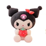 Kuromi Strawberry Melody Doll Plysch Leksak Stor Dock Kuromi 60CM Kuromi 60CM