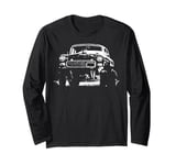 1955 55 Bel Air gasser 50s 90s line Long Sleeve T-Shirt