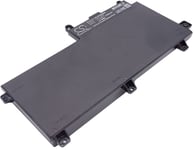 Kompatibelt med Hp ProBook 650 G3 (X4N08AV), 11,4V, 3400mAh