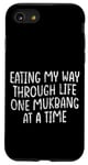 Coque pour iPhone SE (2020) / 7 / 8 Eating My Way Through Life One Mukbang At A Time --