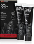 Ecodenta Charcoal Toothpaste, Teeth Whitening Toothpaste I Naturally Whitens and