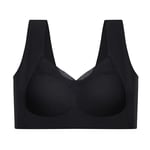 Comfort Womens Seamless Push Up Bra Stretch Comfy Shapewear Crop Top Vest Sports